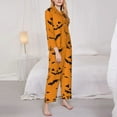 thumbnail image 3 of Naloa Trick Or Treat Pajamas for Women Set, Womens Pajama Sets, Lounge Sets for Women, 2pjs for Women-Small, 3 of 7