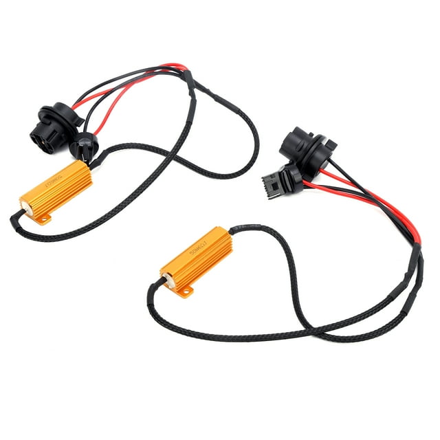 Résistant Annuleur, 50W 6 Ohms A Mené le Décodeur 7440 2pcs pour des Pièces de Rechange