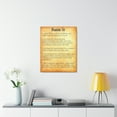 thumbnail image 3 of Scripture Walls Psalm 70 Chapter Gold Bible Canvas Christian Wall Art Ready to Hang Unframed, 3 of 7
