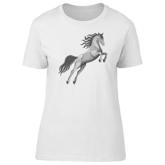 Horse Jumping T-Shirt Men -Image by Shutterstock, Male Large