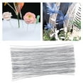 thumbnail image 3 of veasfak Stem Wire 200 Counts Floral Paper Wrapped Wire 14 Inch 24 Gauge Wire for Flower White, 3 of 9