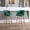 Green, variant on 19.69 - in. Deep, 20.08 - in. Wide, Green - Chrome Base - For Outdoor Lounges - Comfort in the Open