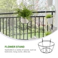 thumbnail image 4 of 1Pc Hanging Flower Stand Decorative Flowerpot Holder Balcony Succulent Pot Rack, 4 of 7