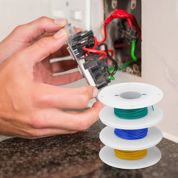 Homoyoyo Flexible Silicone Insulated Copper Wire Assorted Colors for Home Electronics and Craft Projects