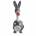 thumbnail image 3 of Easter Desk Goose Outfits Set, Gray Bunny Clothes for 7in/17.78cm Mini Magnetic Desk Goose Statue Party Spring Holiday Decor, 3 of 8