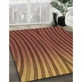 thumbnail image 2 of Ahgly Company Indoor Rectangle Patterned Papaya Orange Area Rugs, 8' x 10', 2 of 6