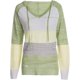 thumbnail image 2 of Sudadera con capucha para mujer, suéteres con bloque de color, manga larga, sudaderas con capucha, 2 of 7