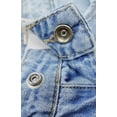 thumbnail image 6 of KIDSCOOL Baby Denim Jeans Unisex Toddler Elastic Waist Ripped Pants,Light Blue,9-12 Months, 6 of 7