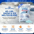 thumbnail image 2 of Snow Joe Exclusive Frosty's Nightmare Ice Melter Blend Bag, 40 Pounds, White, 2 of 10