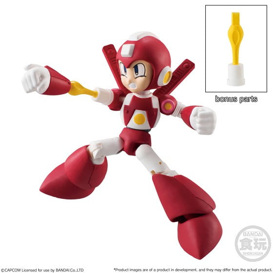 Shokugan 66 Action Series 2 Super Armor Mega Man Trading Figure Walmart Com