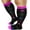 Ekg, variant on Plus Size Compression Socks for Women & Men, 20-30 mmhg Wide Calf Knee High Stockings for Circulation Support Recovery