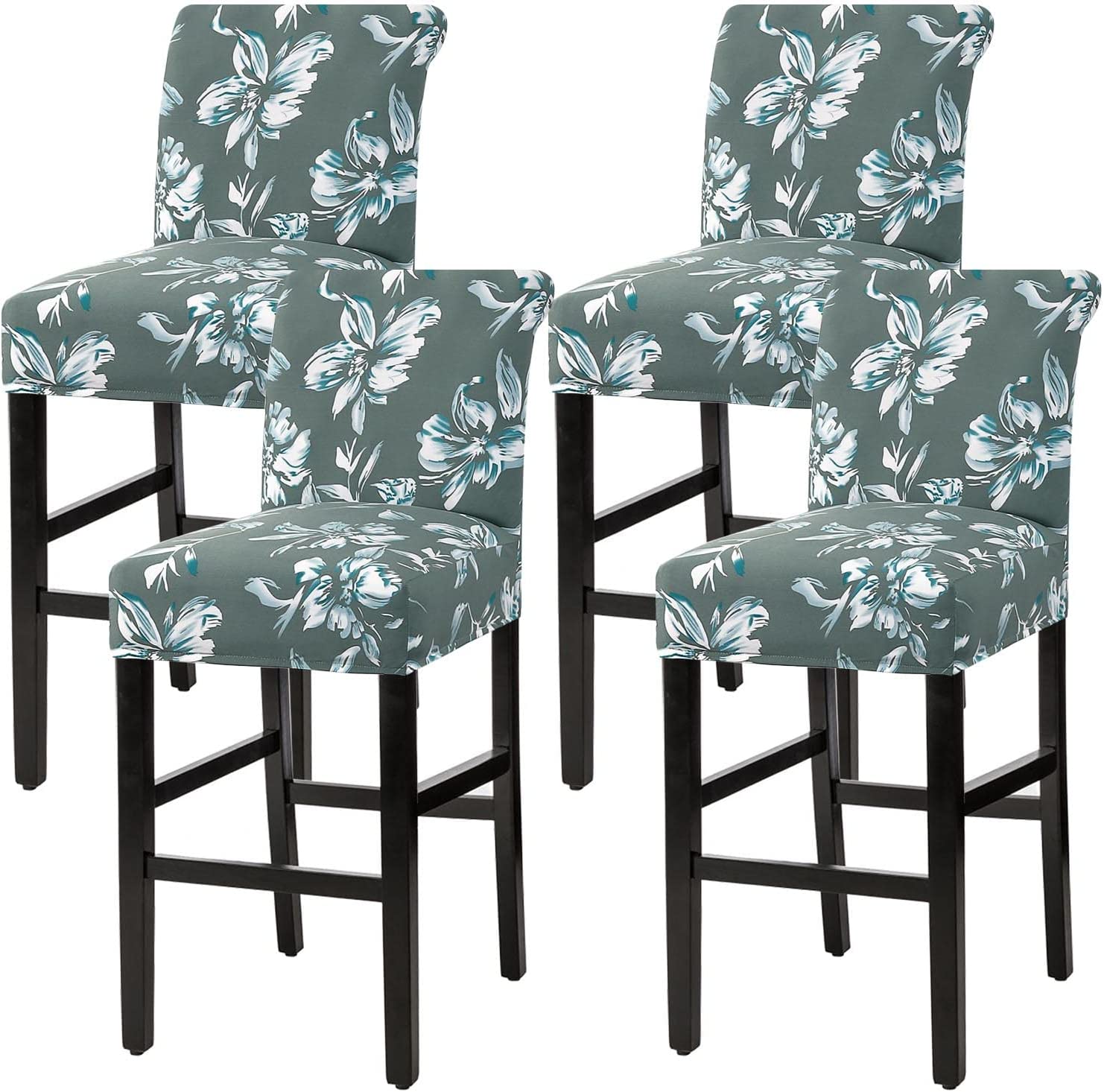 Bar Stool Cover Pub Counter Stool Chair Slipcover For Dining Room Cafe