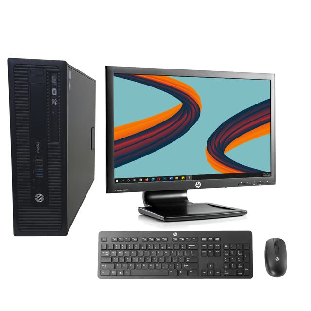Computadora HP 600 G1 Pentium 4ta Gen 8gb RAM 500GB Disco HDD Monitor 22' Wifi Reacondicionado