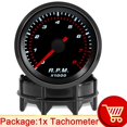 thumbnail image 1 of Hd 52mm Smoke Lens Tachometer White Led 0-8000 Rpm Meter Car Boost Gauge Bar Psi Vacuum Water Temp Oil Pressure Gauge, 1 of 1