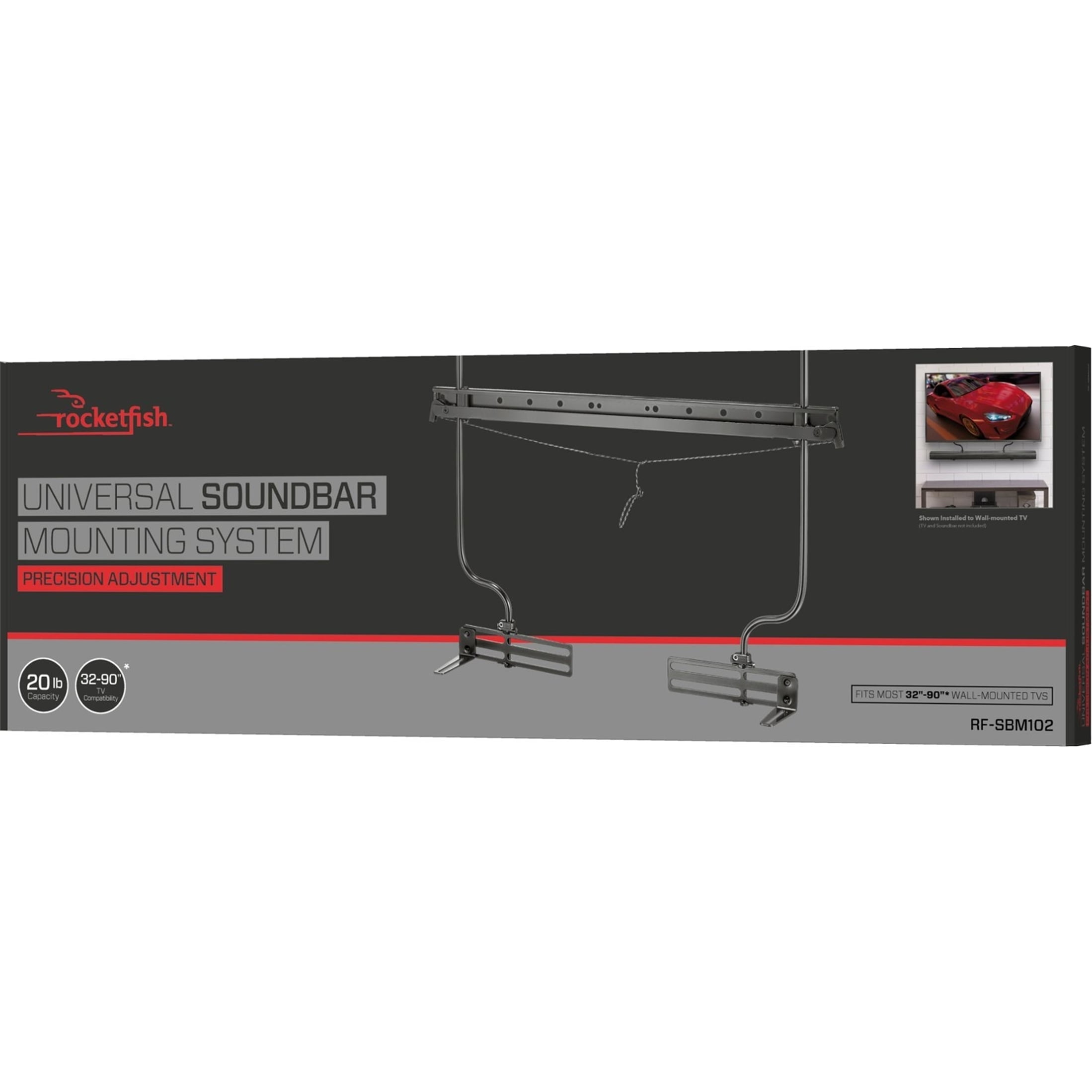 Rocketfish™ RF-SBM102 Universal Soundbar Mounting System