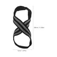 thumbnail image 2 of SHOWERORO 1 Pair Resistance Bands Black for Effective Weight Lifting Support, 2 of 5
