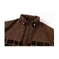 thumbnail image 2 of SPEEDRUN Mens Casual Button Down Plaid Jackets for Outdoor Long Sleeve Casual Coat, 2 of 5
