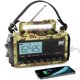 thumbnail image 1 of Radio meteorológica Raynic Solar con manivela de emergencia, 5 modos, 1 of 7