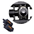thumbnail image 3 of Transemion 2 Pieces Universal Mountain Bike Foldable Pedals Flat Platform Footboards, 3 of 6