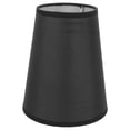 thumbnail image 1 of 1Pcs Black Cloth Composite Small Lampshade For Bedside Lamp Easy To Install, 1 of 8