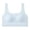 Light Blue, variant on Girls Seamless Cloud Sports Bra Training Camisole Comfortable Back Support for Teens Students Sport Bras Pink,XL
