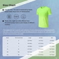 thumbnail image 4 of Manyakai Men's Running T-Shirt Short Sleeve Crew Neck Shirts Workout Exercise Quick Dry Tee Tops White XXL, 4 of 4