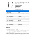 thumbnail image 2 of Inner Tie Rod End Set - Compatible with 2005 - 2010 Chrysler 300 2006 2007 2008 2009, 2 of 2