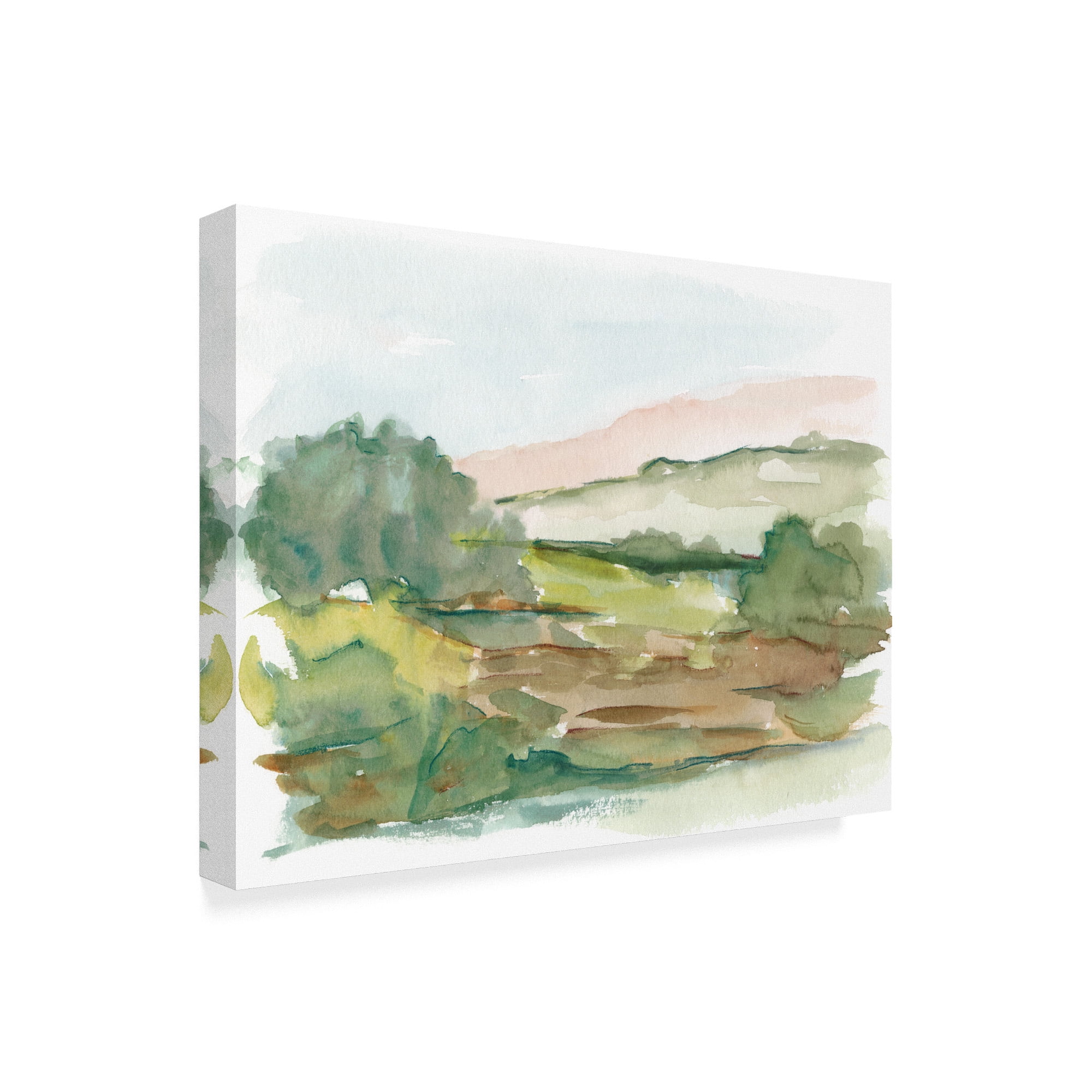 Trademark Fine Art 'Impressionist Watercolor IV' Canvas Art by Ethan Harper