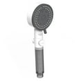 thumbnail image 3 of deevoka High Pressure Shower Head 10 Spray Modes Modern Portable for Club Hotel Home White, 3 of 9