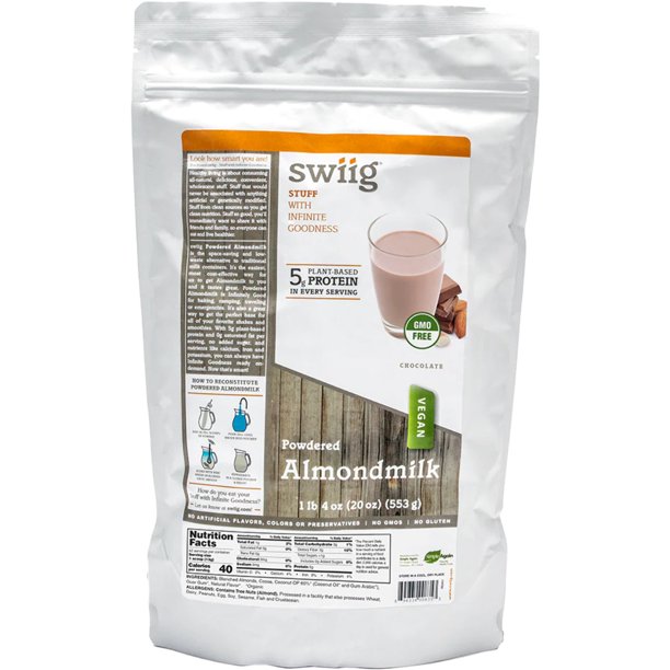 Powdered Chocolate Almond Milk