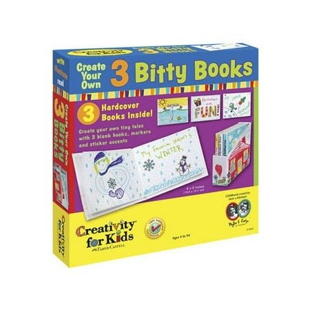 create your own 3 bitty books kit walmart com