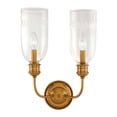 thumbnail image 2 of Hudson Valley Lighting - Lafayette Collection - Two Light Wall Sconce-Aged Brass, 2 of 2