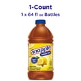 thumbnail image 4 of Snapple Natural Lemon, Bottled Tea Drink, 64 fl oz, 4 of 12