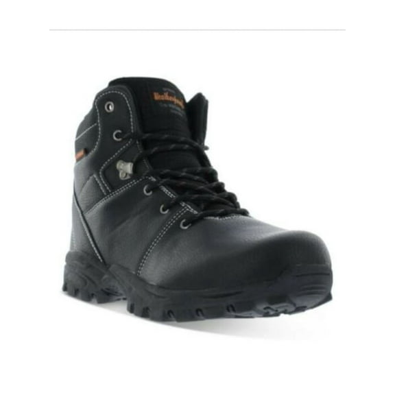 WEATHERPROOF VINTAGE Mens Black Mixed Media Padded Water Resistant Jeremiah Round Toe Lace-Up Hiking Boots 13 M