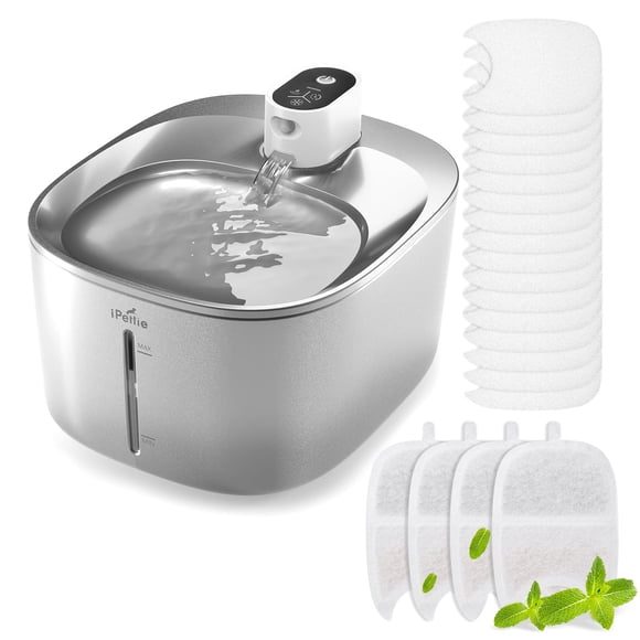 Fuente de Agua para Gatos iPettie Runway Inalámbrica 4L con Batería