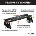 thumbnail image 2 of CURT 60682 Double Lock EZr Gooseneck "Hitch & Towing Parts & Sets" 20000 LBS Towing Capacity, 2 of 6