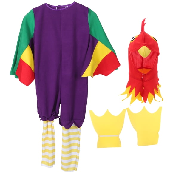 1 Juego de disfraz de pollito de Halloween, disfraz de juego de rol de pollito, disfraz de puesta en escena para niños