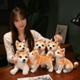 thumbnail image 2 of 25 estilos de juguetes de peluche de perro Akita de simulación, adorables muñecos de perro, juguetes de animales de peluche suaves, regalo de cumpleaños y Navidad para niña y niño, 2 of 5