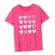 thumbnail image 5 of Camiseta de mujer con cuello redondo y cuello redondo, camiseta básica suave para viajes y vacaciones S, 5 of 10