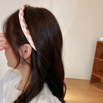 Wioihee Ladies' jewelry Headband. Plaid Hair Accessories for Women. Black and White Check Headband for Women and Girls. Christmas Party Hair Accessories