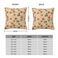 thumbnail image 2 of Pofeuu Floral Strawberr Print Double-sided plush pillowcase Square Throw Pillow Covers Pillows Cover for Living Room Bedroom Sofa Couch Cushion Cover（No pillow core）-26"x26", 2 of 7