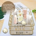 thumbnail image 1 of Storage Basket Metal Wire Mesh Organizer Organizer Desktop Desktop Cosmetics Sundry Holder for Home Dormitory, S, 1 of 7