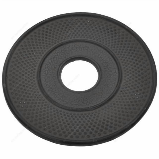 M.V. Trading T7020Bk Cast Iron Trivet Hobnail Design, 5-Inch, Black