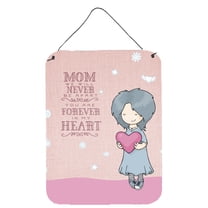 Mom Forever in My Heart Wall or Door Hanging Prints