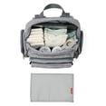 thumbnail image 7 of Skip Hop Luna Diaper Backpack, Heather Grey, 7 of 7