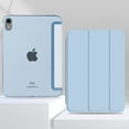 thumbnail image 1 of Étui pour Apple iPad Mini 6 9,7 Pouces 10,9 Pouces, Couverture à Rabat Intelligente pour Tablette, Étui de Protection, Support, Étui, Couverture pour iPad10 Air Pro Blue Air4 5 10,9 Pouces, 1 of 6