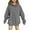 Gray, variant on LTTVQM Hoodies for Teen Girls Cute Hoodie Oversized Preppy Basic Comfortable Soft Sweatshirts Tops Fall Winter 2026 Trendy Outfits Light Blue 3-14 Years