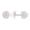 White, variant on 12 Pairs/Set Leather Toggle Closure Buttons for Coat Jacket Duffle Shawl Clothes Sewing DIY Apparel