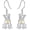 French Bulldog, variant on Animal Earrings 925 Sterling Silver French Bulldog Scorpion Fox Wolf Earrings Jewelry Anniversary Birthday Christmas Gifts for Women Men