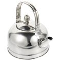 thumbnail image 1 of Stovetop Teapot Stainless Steel Water Kettle Kitchen Use Silver Filtering Tea Leaves 1Pack, 1 of 4